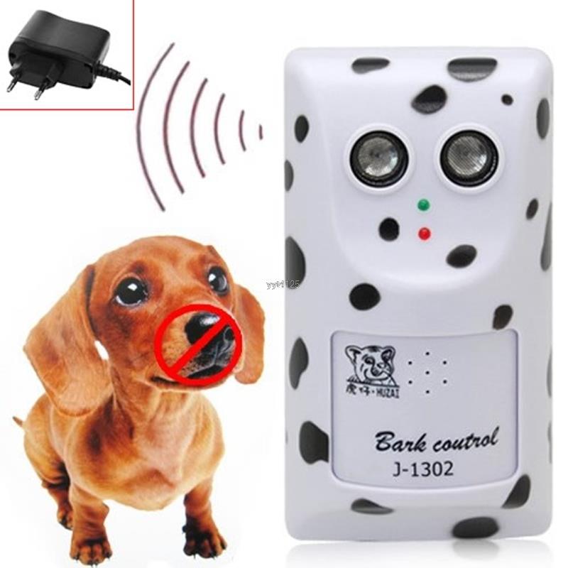 

Loskii Dog Repeller New Dog Anti Bark Ultrasonic Humanely Anti No Bark Device Stop Control Dog Barking Silencer Pet Trainer