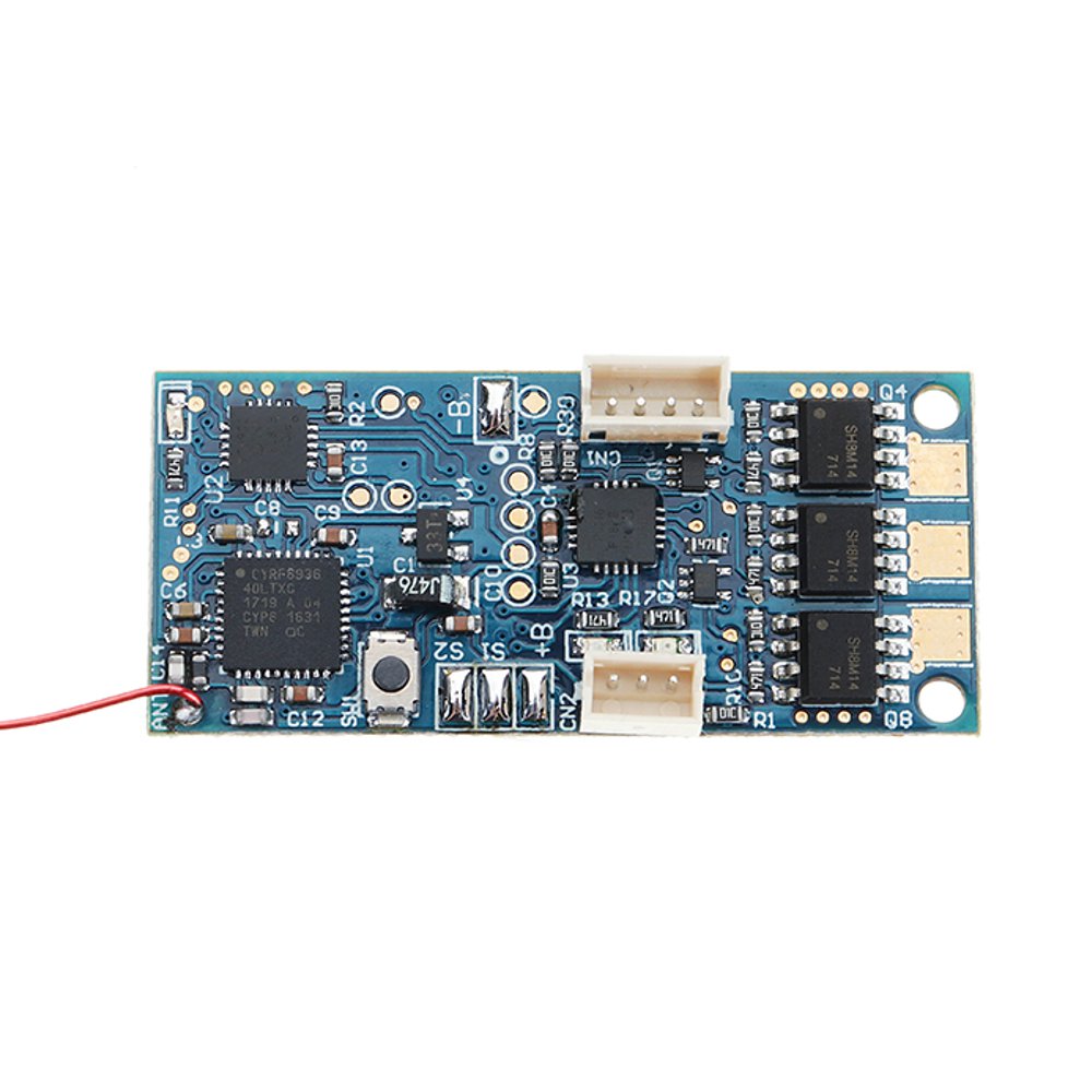 

DasMikro 2.4G 43*20*7mm KYOSHO MHS ASF Dual ID Brushless Mainboard For Micro Racing Rc Car Parts