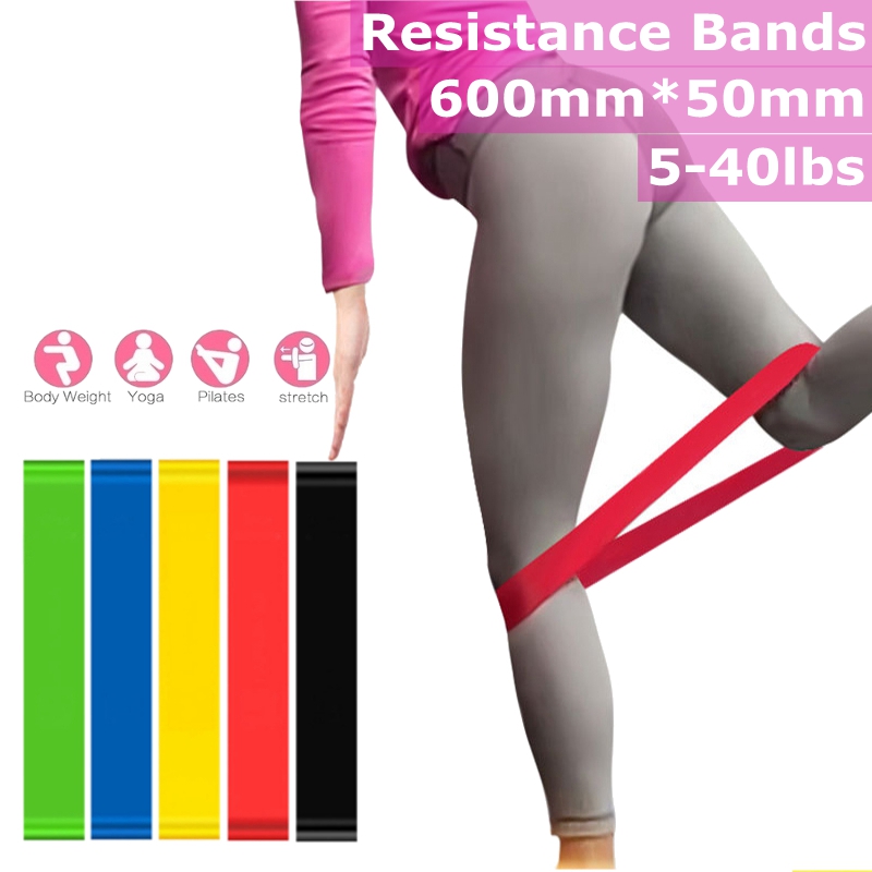 600 * 50MM Elastic Ring Resistance Band Fitness Lacing Band Stretching Band