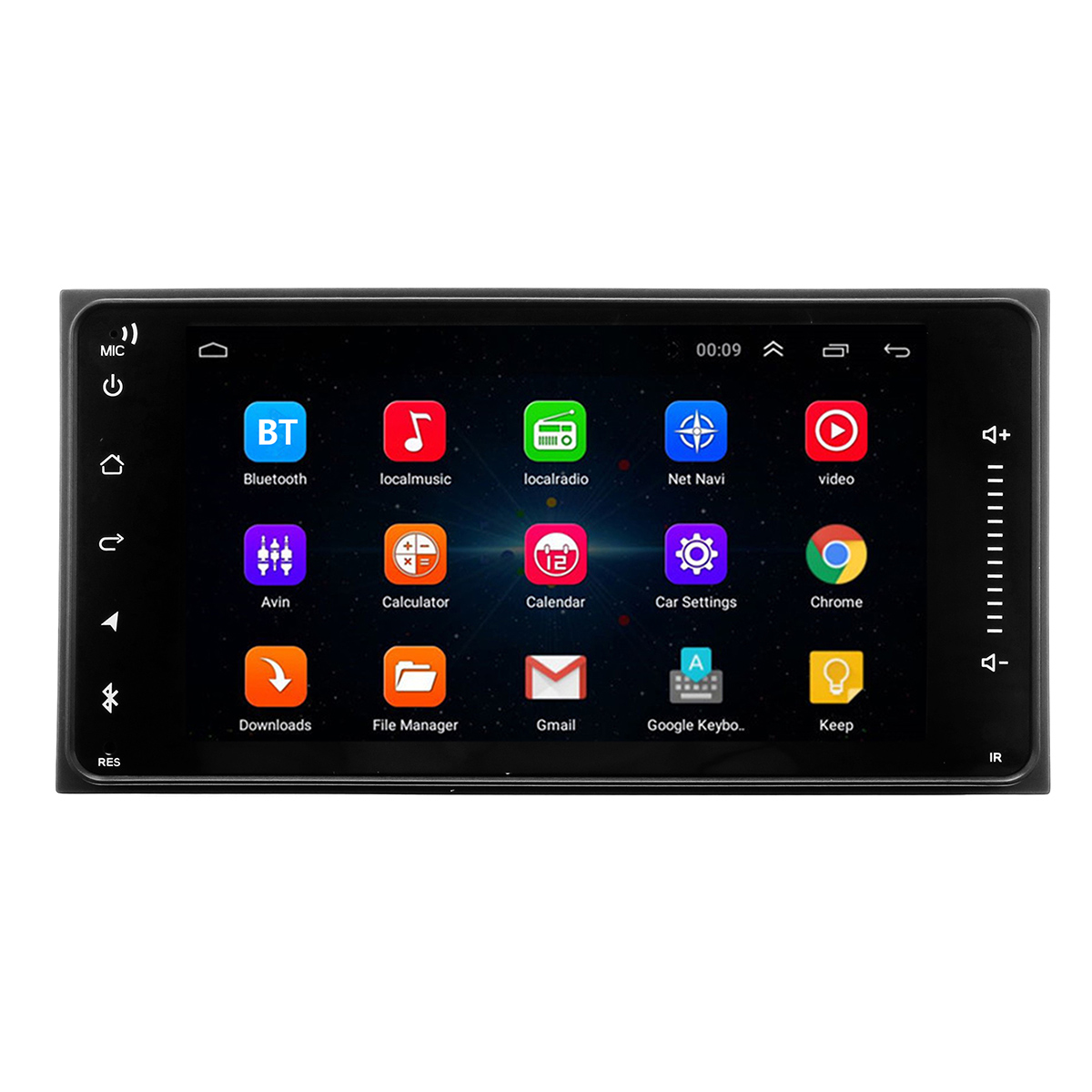 

7 Inch Android 8 2DIN Car Stereo Quad Core Touch Radio WIFI GPS Nav Video MP5 Player for Toyota