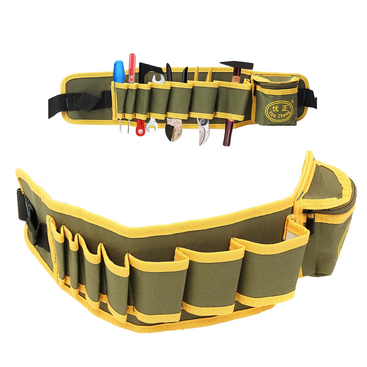 

Electrician Tool Pouch Bag Belt Waist Pocket Screwdriver Utility Tool Holder