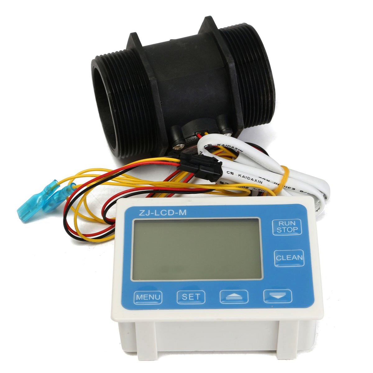 

2 Inch ZJ-LCD-M LCD Digital Display Water Flow Sensor Meter Quantitative Flow Meter