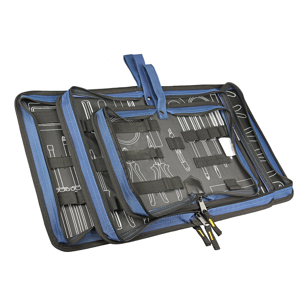Organizer Tool Bags Zipper Pouch Accessories Light weight Waterproof 600D 