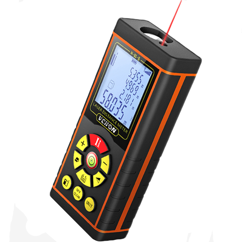 

VCHON High Precision 40M/60M/80M/100M Laser Range Finder Distance Meter Tape Measure Rangefinder