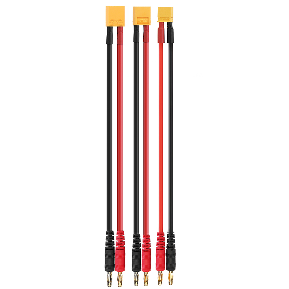 12AWG XT30 / XT60 / XT90 Разъем до 4,0 Banana Plug Силиконовый Зарядный кабель для зарядного устройства баланса переменного тока B6
