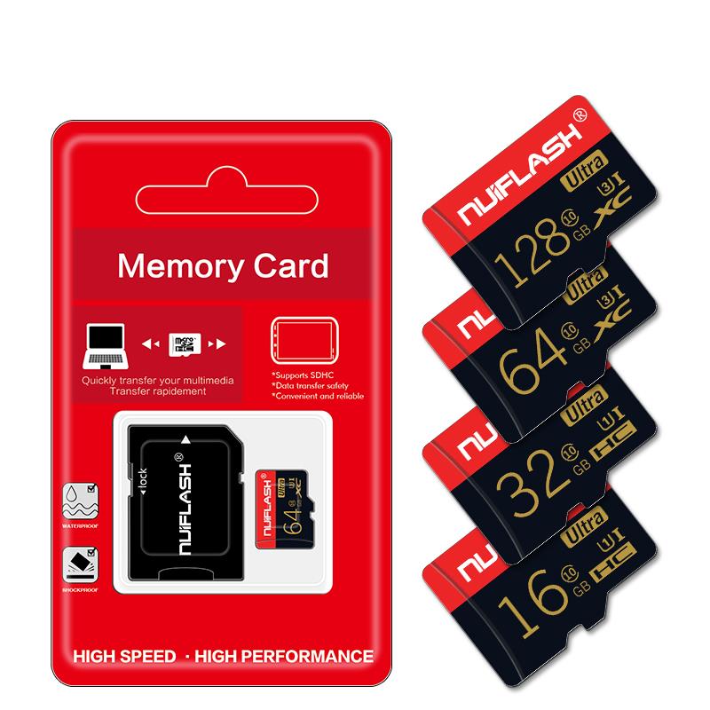Find Nuiflash NF TF 01 C10 Memory Card 16GB 32GB 64GB 128GB TF Card Data Storage Card for Phone Camera for Sale on Gipsybee.com with cryptocurrencies