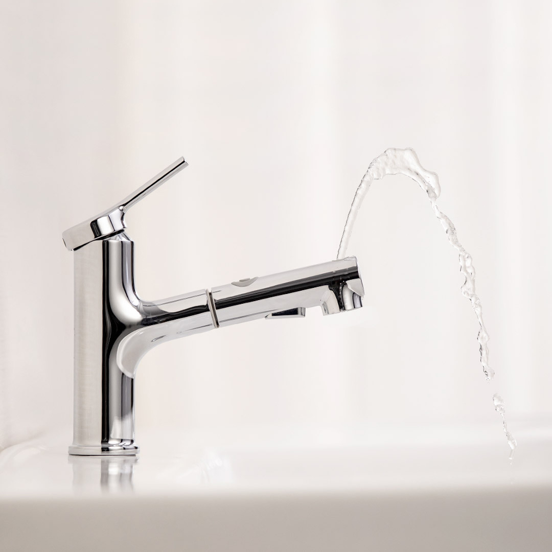

DABAI Bathroom Basin Sink Faucet With Pull Out Rinser Sprayer Gargle 2 Mode Mixer Tap from XIAOMI youpin