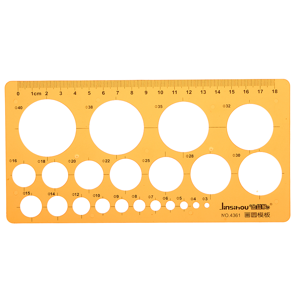 Other Business, Farming & Industry - Small Circle Round Circular Drawing  Template KT Soft Plastifc Ruler Design Drafting Stencil for sale in China  (ID:599455151)