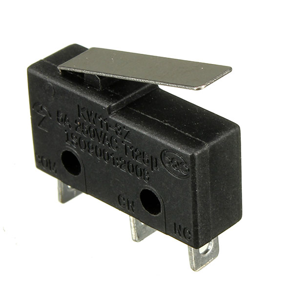 10шт 5A 250В 3-контактный переключатель с переключателем Tact с переключателем микропереключателя с ручкой KW11-3Z