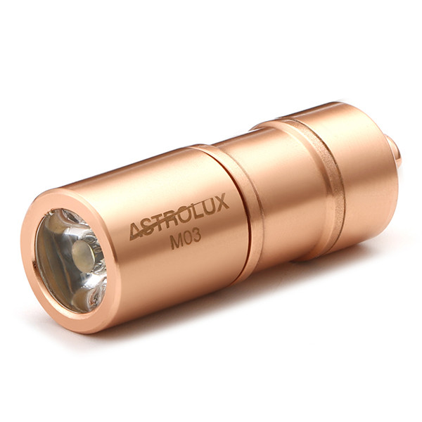 

Astrolux M03 Медь XP-G2 / XP-G3 / nichia 219B 100LM USB Mini LED Фонарик