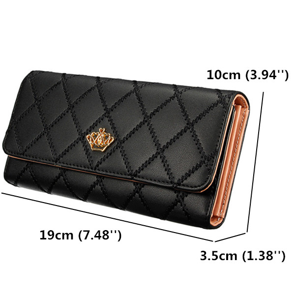 Quilted Long Wallet