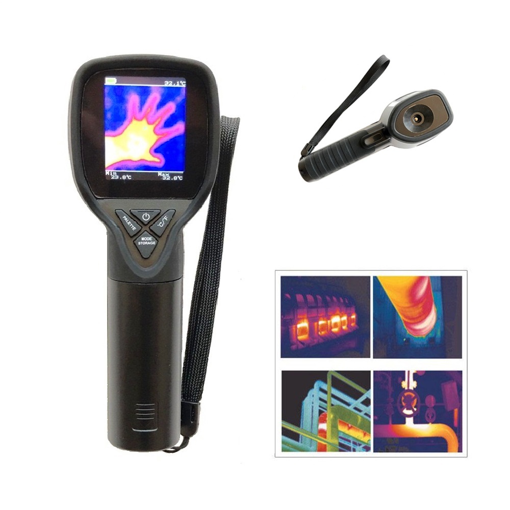

HT-175 Infrared Thermal Imaging Camera Digital Thermal Imager -20~300℃ 1024P 32x32 IR Image Resolution