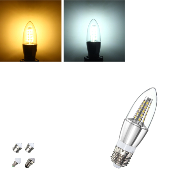 

E27 e14 e12 b22 b15 6w 35 СМД 2835 LED конус свечи теплый белый чистый AC85-265V лампа белого света лампы
