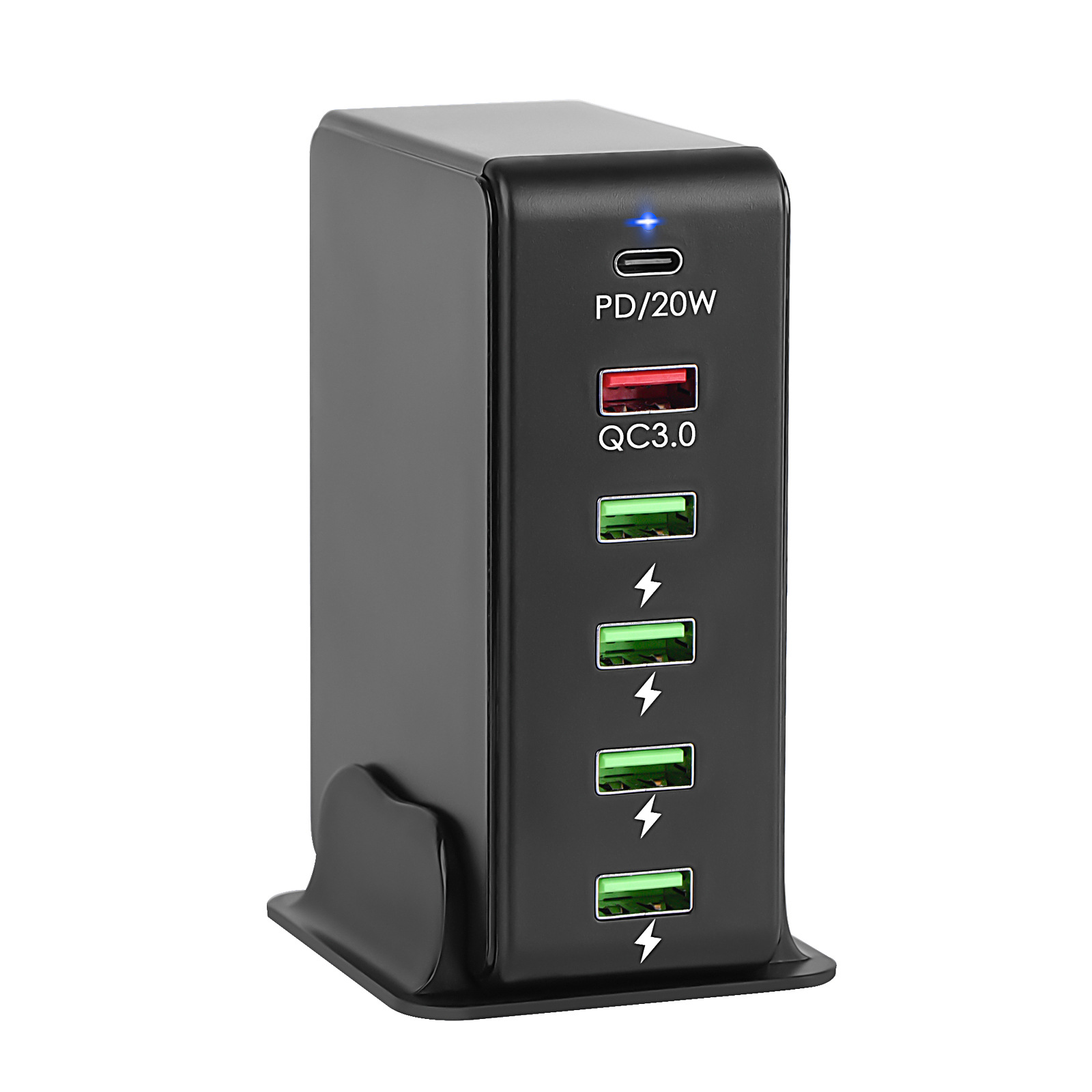 Find 6 Port USB PD Charger Station With 20W PD / USB QC3 0 / 4 USB Fast Charging for iPhone 13 13 Mini 13 Pro Max For Samsung Galaxy Note 20 OnePlus 8T Xiaomi Mi10 for Sale on Gipsybee.com with cryptocurrencies