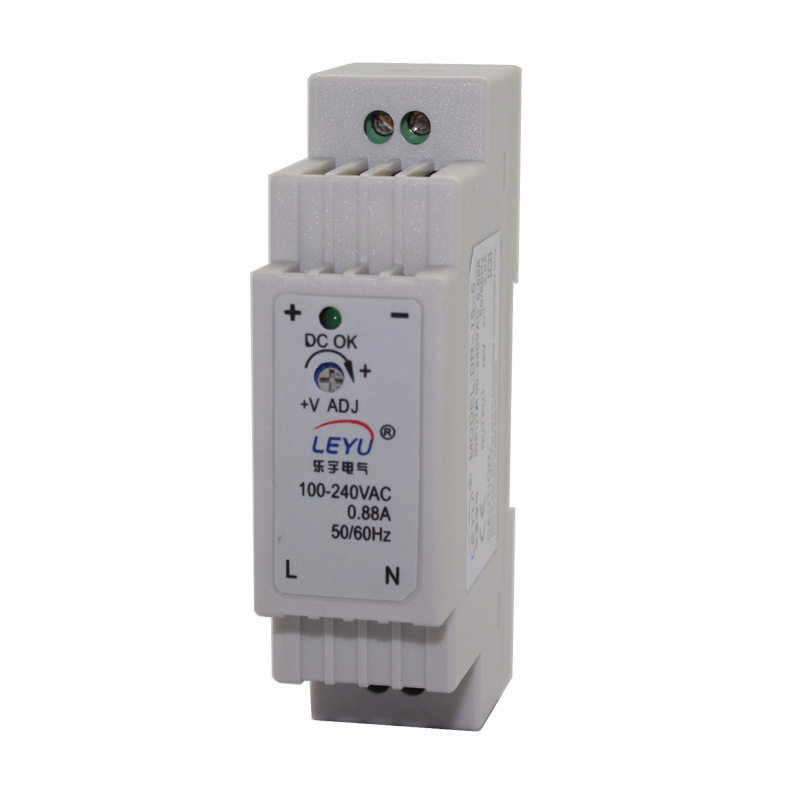 

DR-15 12V 24V 15W New Design Multiple Delivery Single Output Industrial Din Rail Switching Power Supply