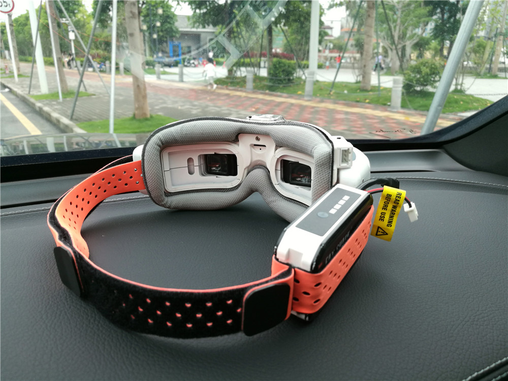 URUAV Fatshark FPV Goggles Head Strap With Faceplate Sponge Magic Sticking Tape For FPV RC Drone 5