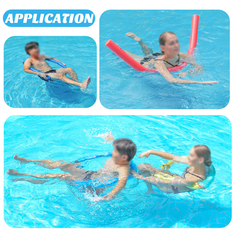 Summer Floating Beach Pool Bed Chair Sling Stick Mesh Net Seat For Kid Adult 