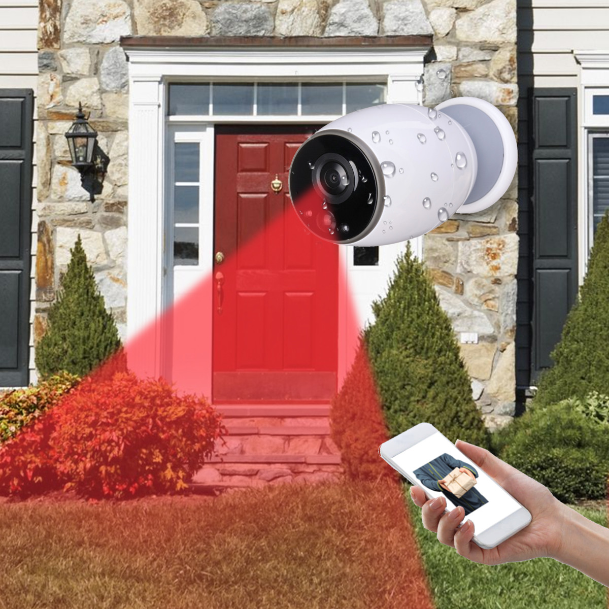

Intelligent Wifi Wireless Video Intercom Doorbell HD 1080P Night Vision Door Bell Waterproof