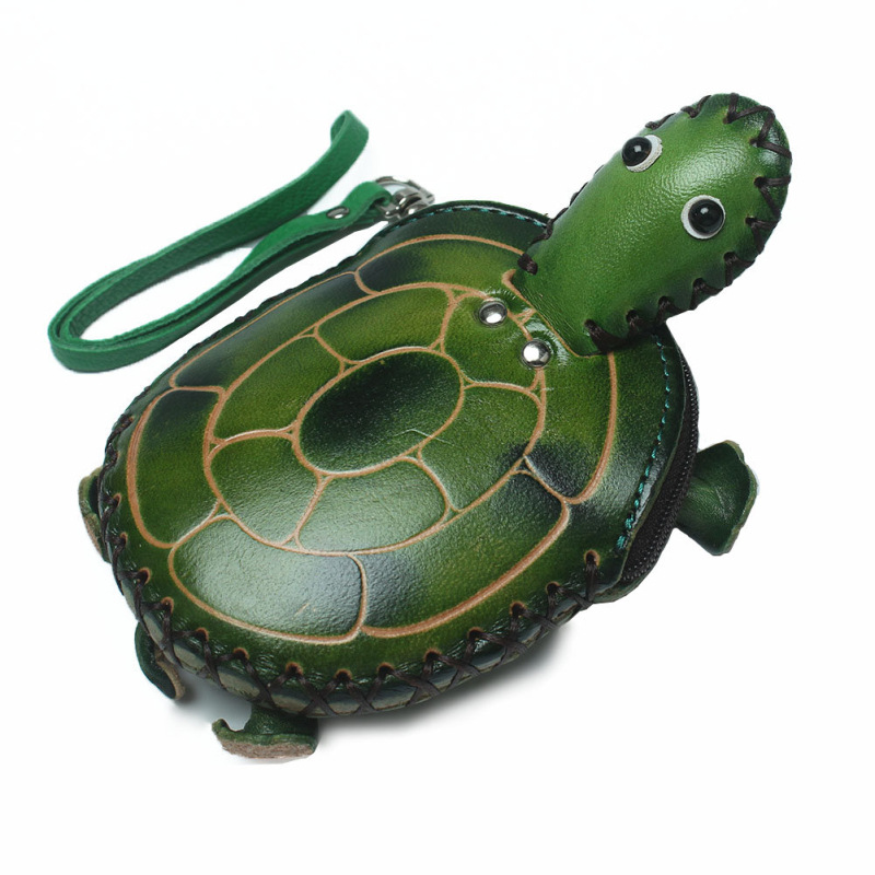 

Женское Натуральная Кожа Tortoise Шаблон Мини-монеты Сумка
