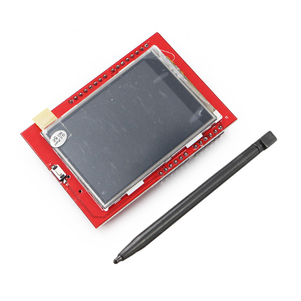 

2.4 Inch TFT LCD Shield ILI9341 HX8347 240*320 Touch Board 65K RGB Color Display Module With Touch Pen For UNO Geekcreit