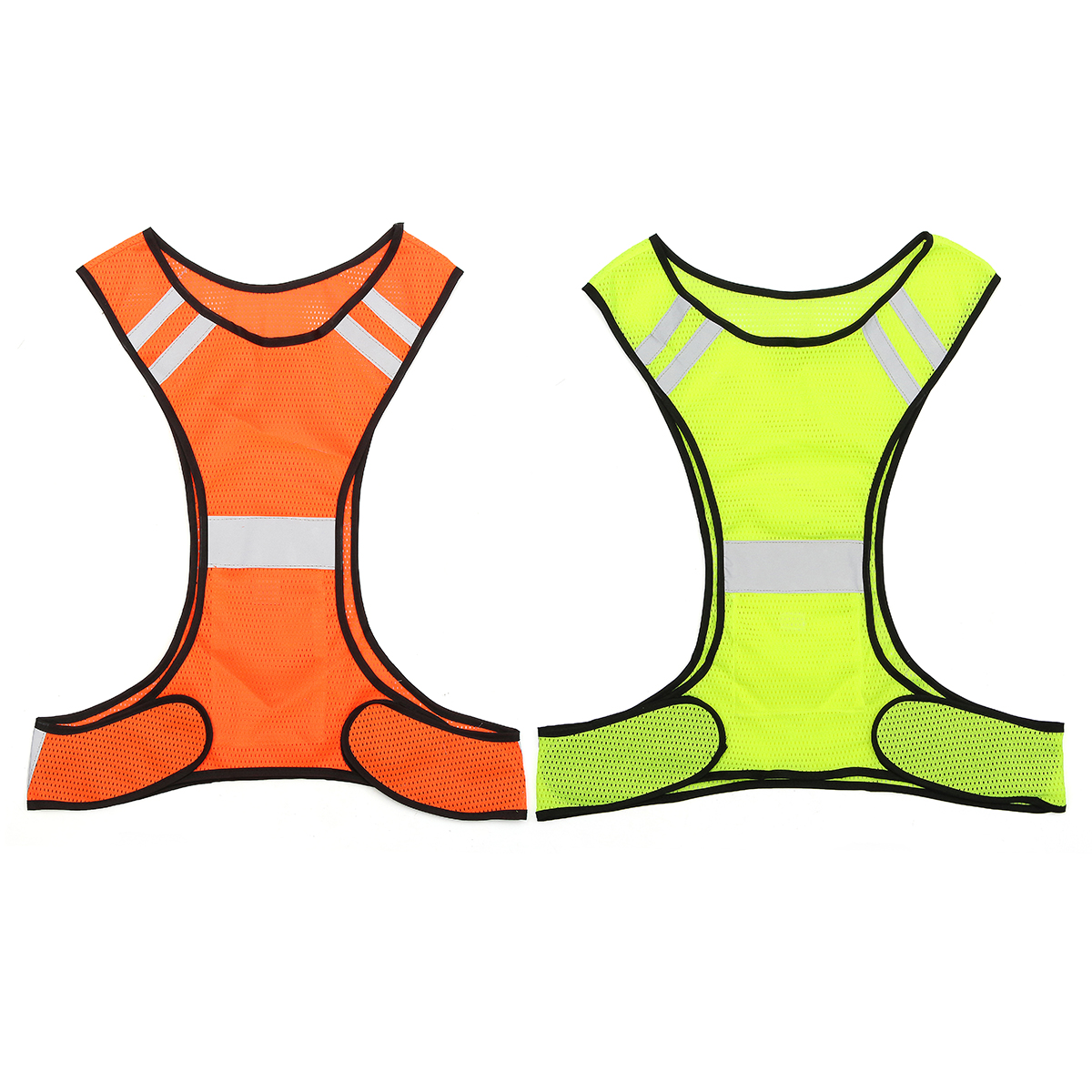 

Night Work High Visibility Reflective Vest Security Safety Gear Stripes Jacket