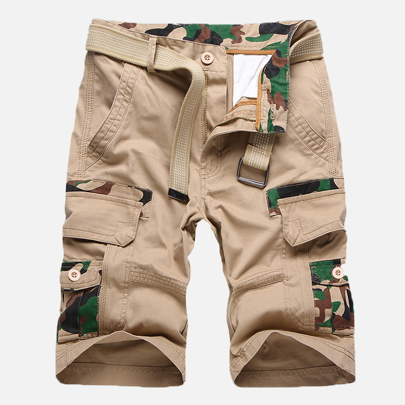 

Men Camouflage Multi Pockets Military Outdoor Relaxed Shorts