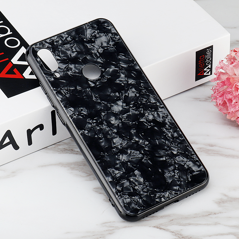 

Bakeey Shell Bling Glossy Tempered Glass Soft Edge Protective Case for Xiaomi Redmi Note 7 / Redmi Note 7 PRO