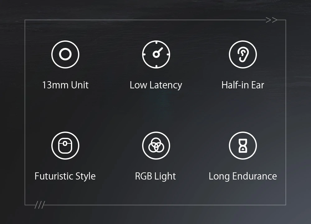 BlitzWolf BW-FLB5 TWS Bluetooth V5.0 HiFi Stereo 13mm Büyük Dinamik Sürücü Düşük Gecikmeli RGB Oyuncu Kulaklığı en ucuz fiyat ve Özelliği