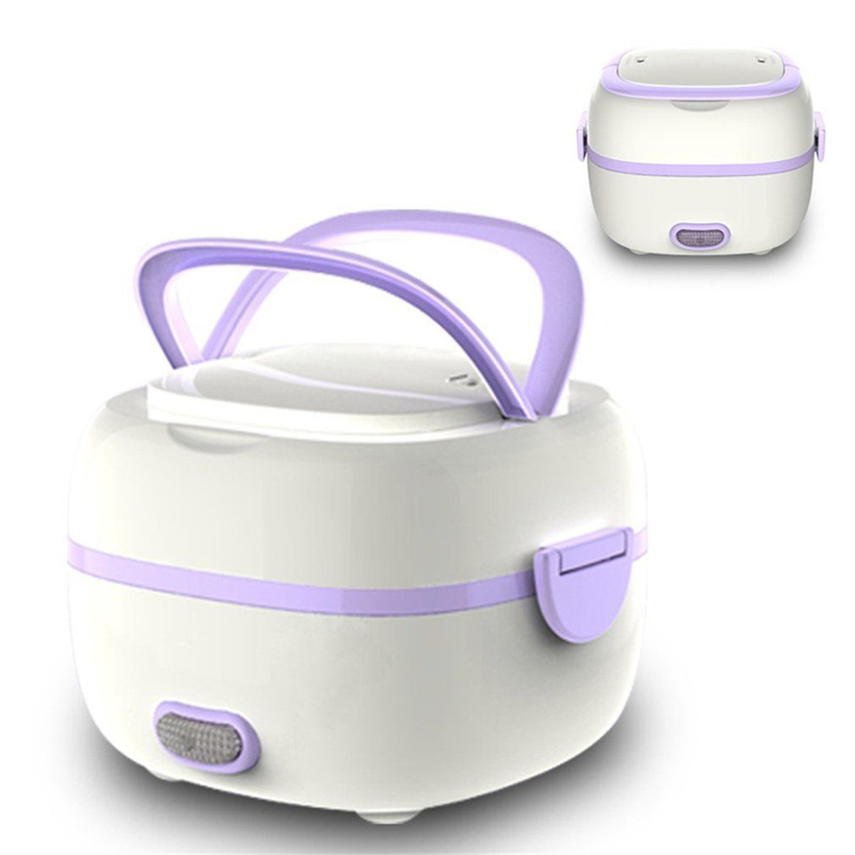 

Multifunctional Electric Lunch Box Mini Rice Cooker Portable Food Steamer