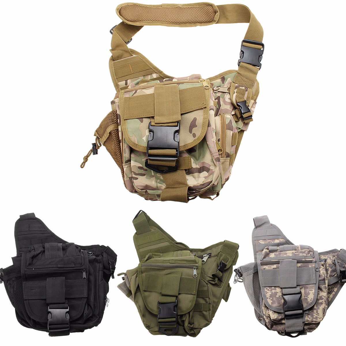 

Military Tactical Backpack Camping Travel Hiking Trekking Shoulder Bags