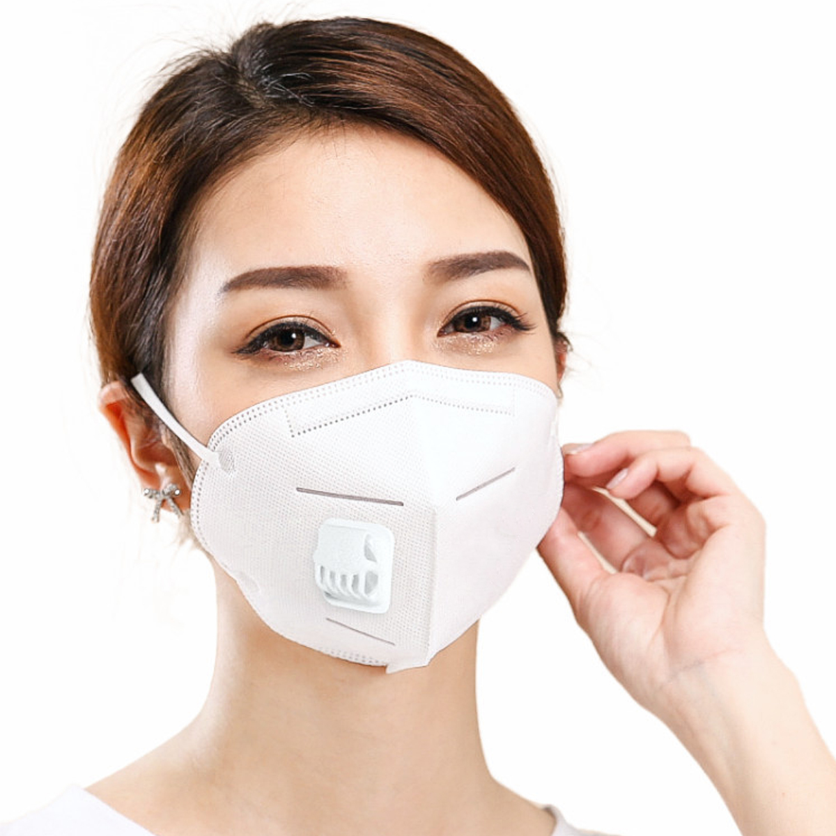 

N95 4 Layer Breathing Valve Dustproof Anti-Virus Fog Pathogen Mask