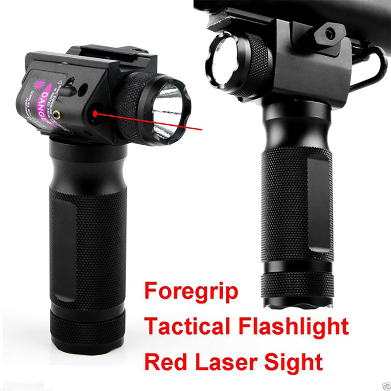 2 in 1 XANES TL01 650nm Red Laser Sight Foregrip Laser Pointer Flashlight T...