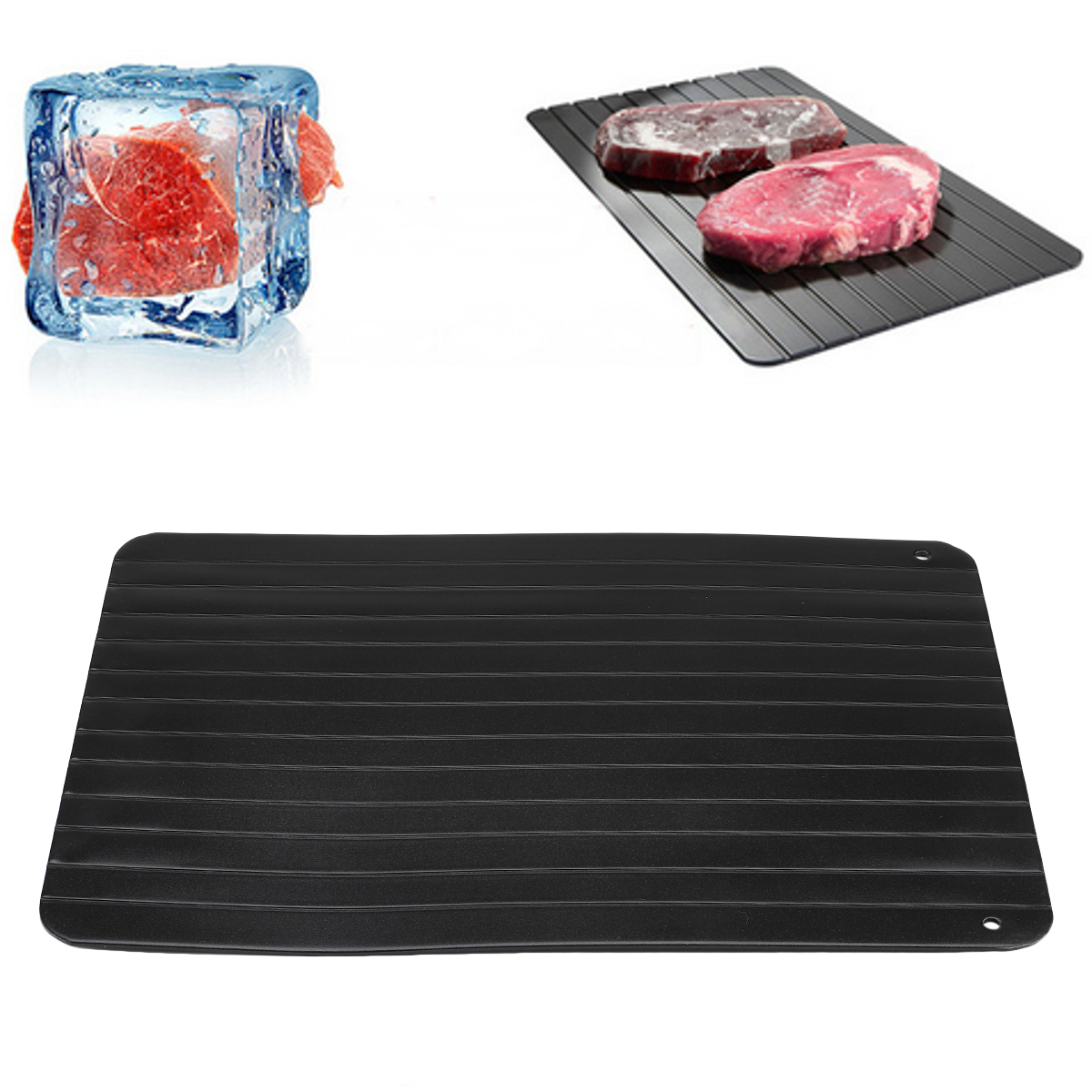 

Fast Defrosting Tray Defrost Meat Thaw Frozen Food Magic Kitchen Defrosting Tray Board