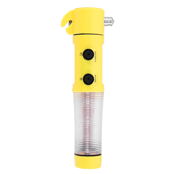 

4 in 1 Multifunctional Tool Portable Flashlight Emergency Hammer Signal Light Cutter