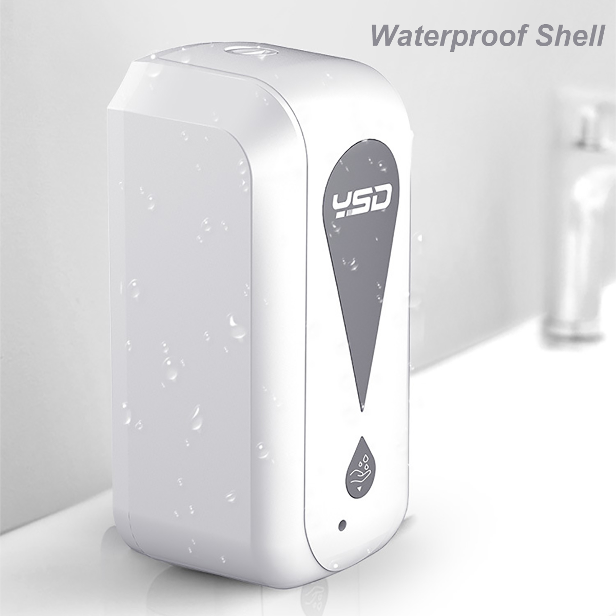 Find 1200mL Automatic Infrared Sensor Hand Free Touchless Spray Foam Soap Dispenser for Sale on Gipsybee.com with cryptocurrencies