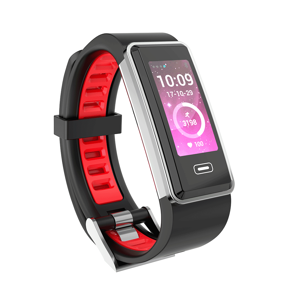 

Bakeey G23 Real-time Blood Pressure HR Monitor Multi-Sport Fitness Tracker Long Standby Smart Watch Band