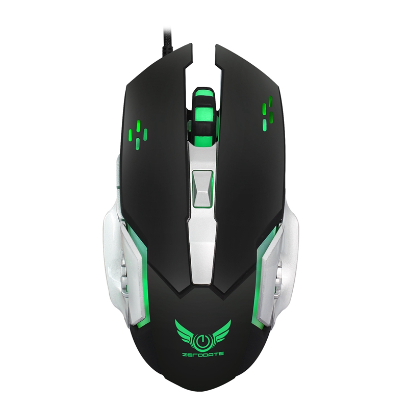 

X500 3200DPI Adjustable 6 Button USB Wired LED Backlight Gaming Mouse for PC Computer Laptops