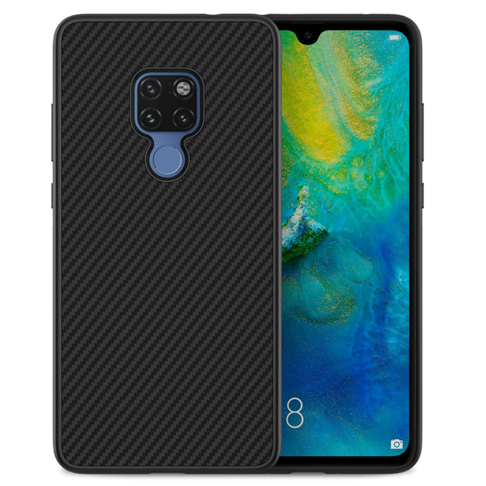 

NILLKIN Carbon Fiber Shockproof Ultra Thin Back Cover Protective Case for Huawei Mate 20