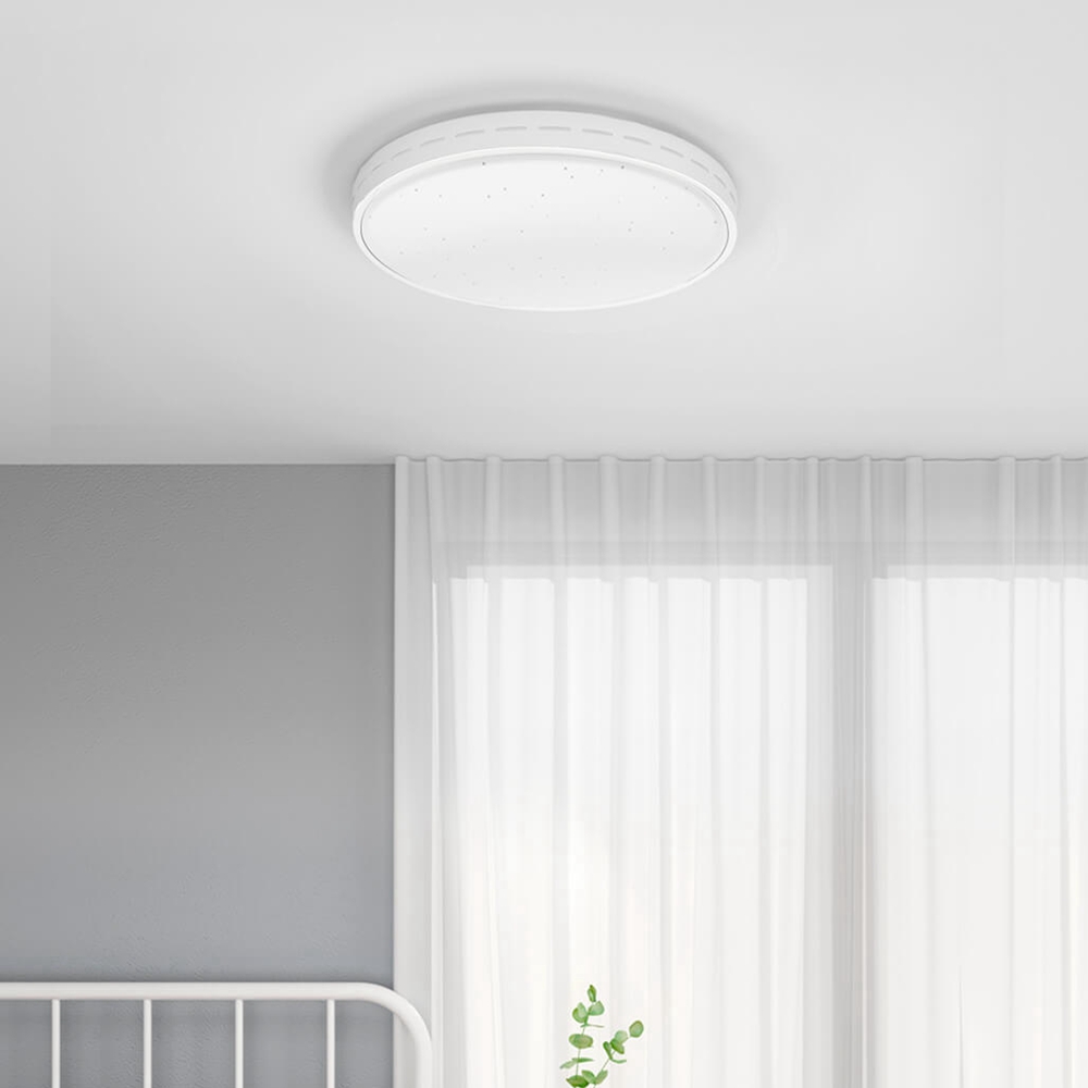 

Yeelight 35W Nox Round Diamond Smart LED Ceiling Light APP Control for Home Bedroom (Xiaomi Ecosystem Product)