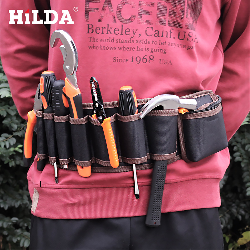 Hilda Storage Tool Bag Waterproof Multi-Pocket Tool Belt