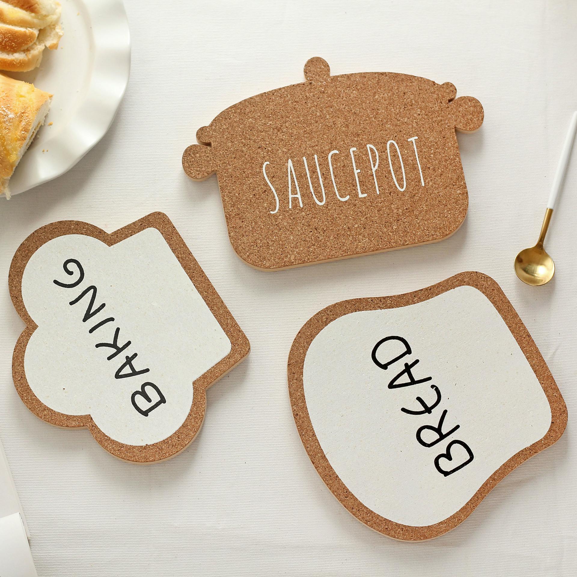 

1Pc Cork Pads Insulation Pad Placemat