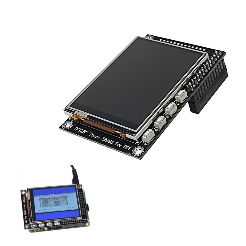 

TFT 2.8 Inch 320 x 240 Touch Shield Display For Raspberry Pi