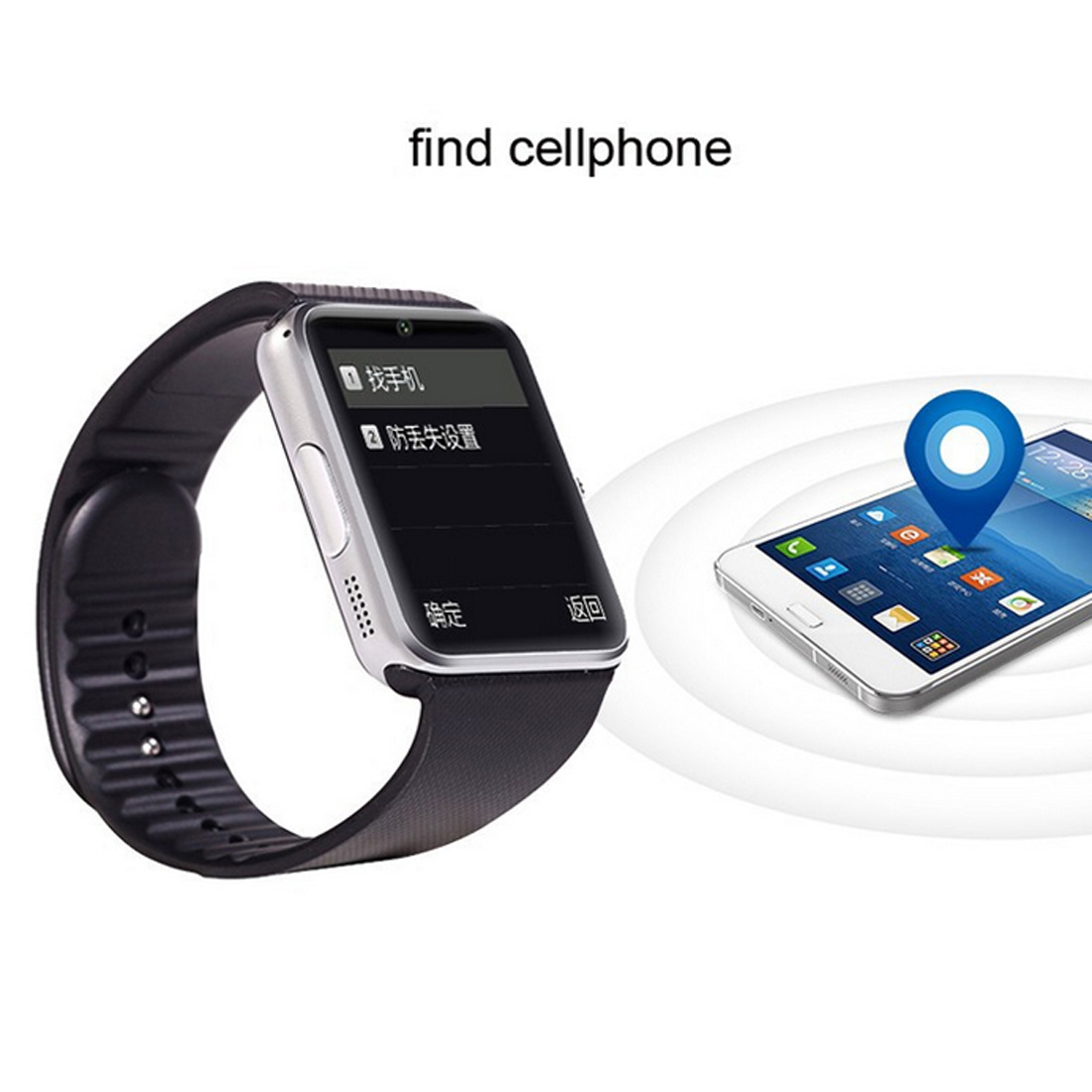 Find GT08 1 54 inch Touch Screen bluetooth Calling NFC Sedetary Reminder Sound Record Sports Smart Watch for Sale on Gipsybee.com with cryptocurrencies
