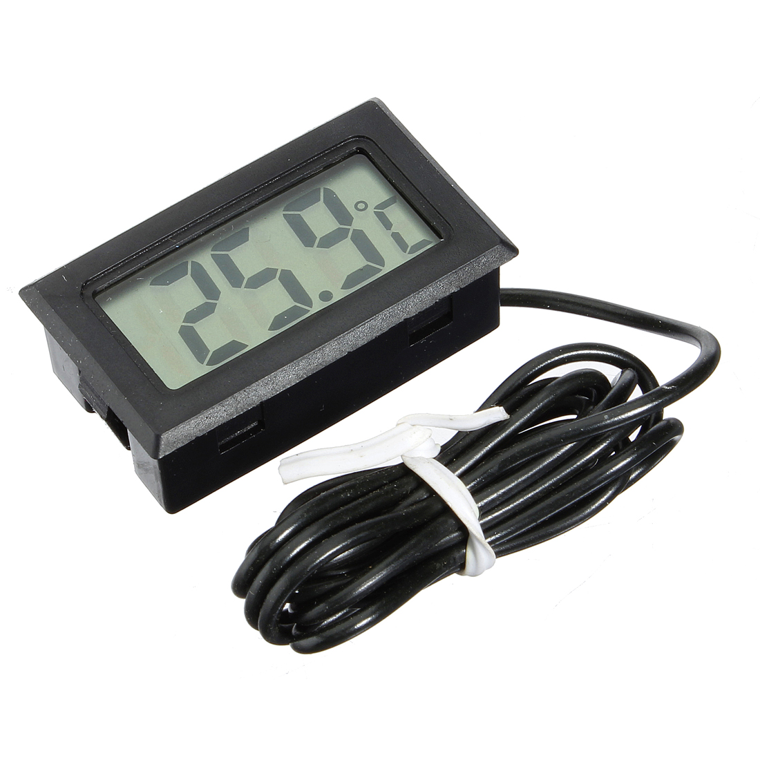 

10Pcs Mini LCD Digital Термометр для Аквариум Температура в холодильнике для холодильника с часовым механизмом 79cm Зонд -50 ° C до 110 ° C