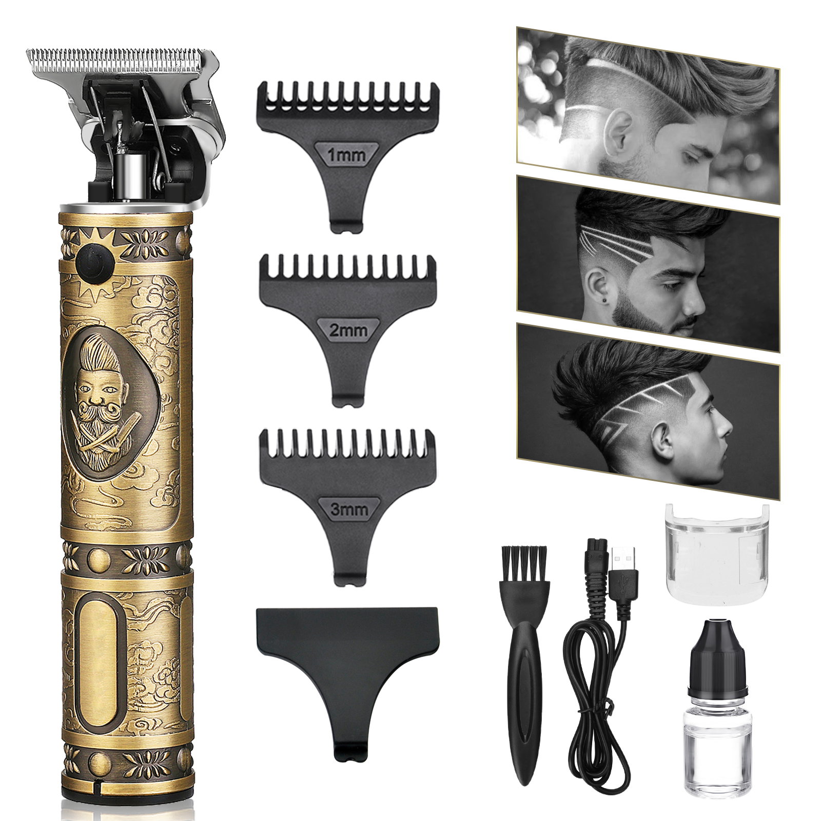 GLAMADOR-Electric-Hair-Clipper-USB-Fast-Charging-Beard-Trimmer-Kit-Portable-Low-Noise-Men-Grooming-Cutting-Kit