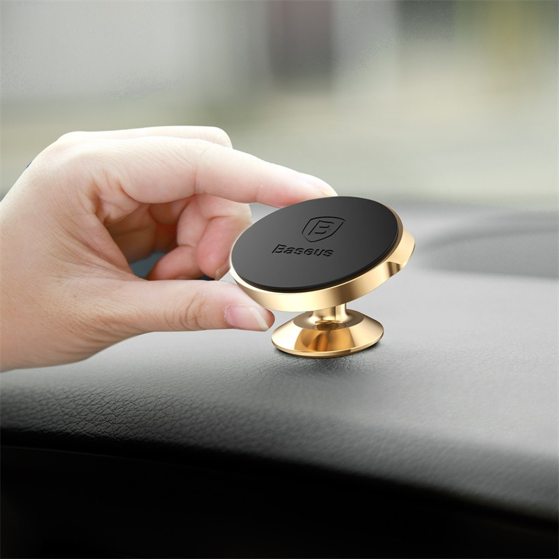 

Baseus Magnetic 360 Degree Rotation Car Dashboard Phone Holder Stand for Samsung iPhone S8