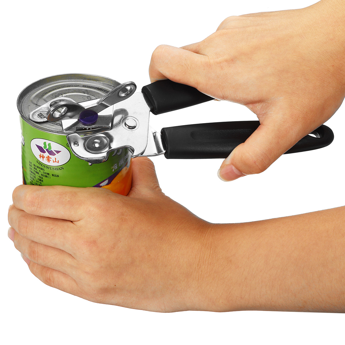 Jar Can Opener Side Cut Bottle Cap Lid Manual Edge Scraping Gadget Kitchen Tool