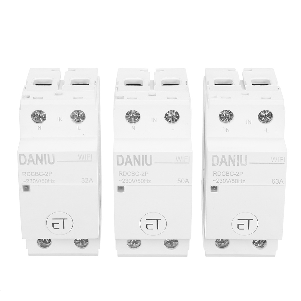 Find DANIU WiFi Circuit Breaker 2P Time Timer Switch Relay eWelink App Control Smart Home House Remote Control Voice Control for Amazon Alexa Google Home for Sale on Gipsybee.com with cryptocurrencies