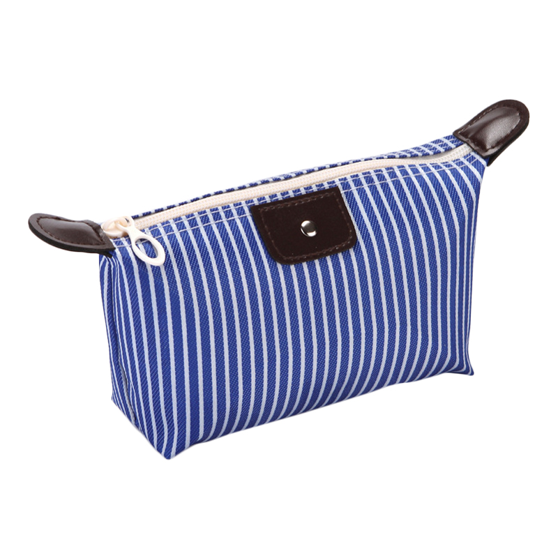

IPRee® Striped Dumpling Women Cosmetic Bag Folding Travel Waterproof Makeup Wash Bag Storage Pouch
