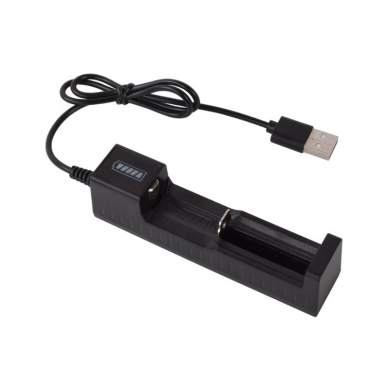 2-Slot USB Intelligent Charger 3.7V For 26650/18650/14500 Rechargeable Battery 